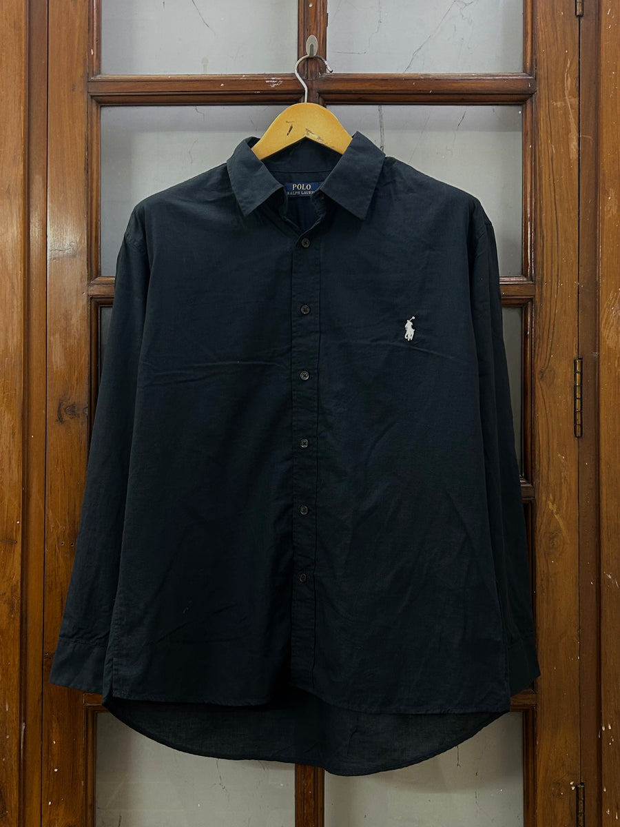 POLO RL BLACK SHIRT ( F5204 )