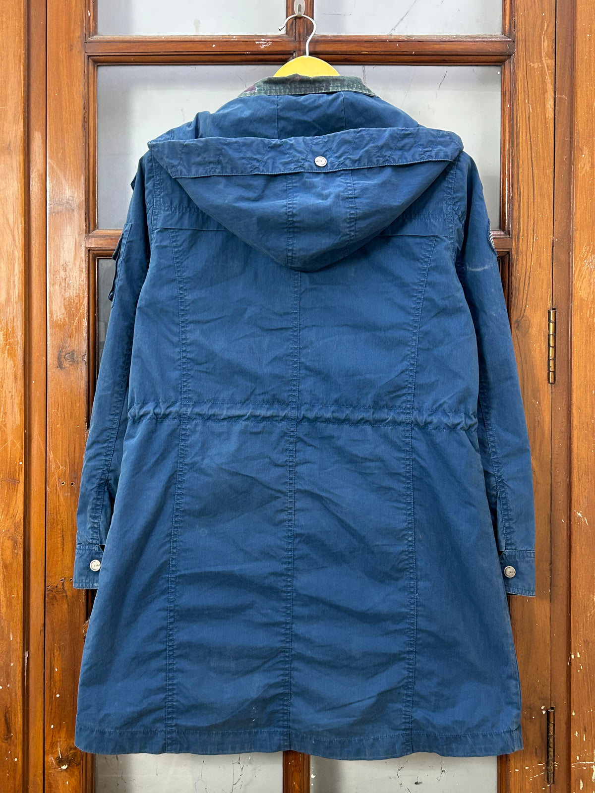 EVISU BLUE UTILITY PARKA JACKET ( D6882 )