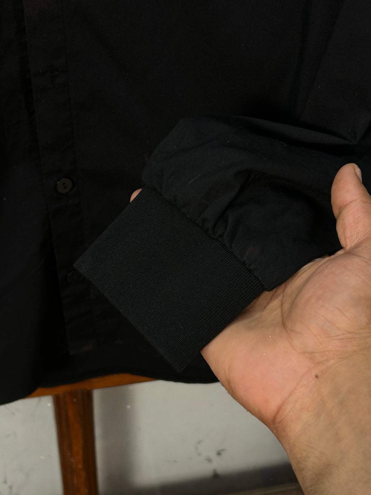 POLO RL BLACK SHIRT ( F5923 )