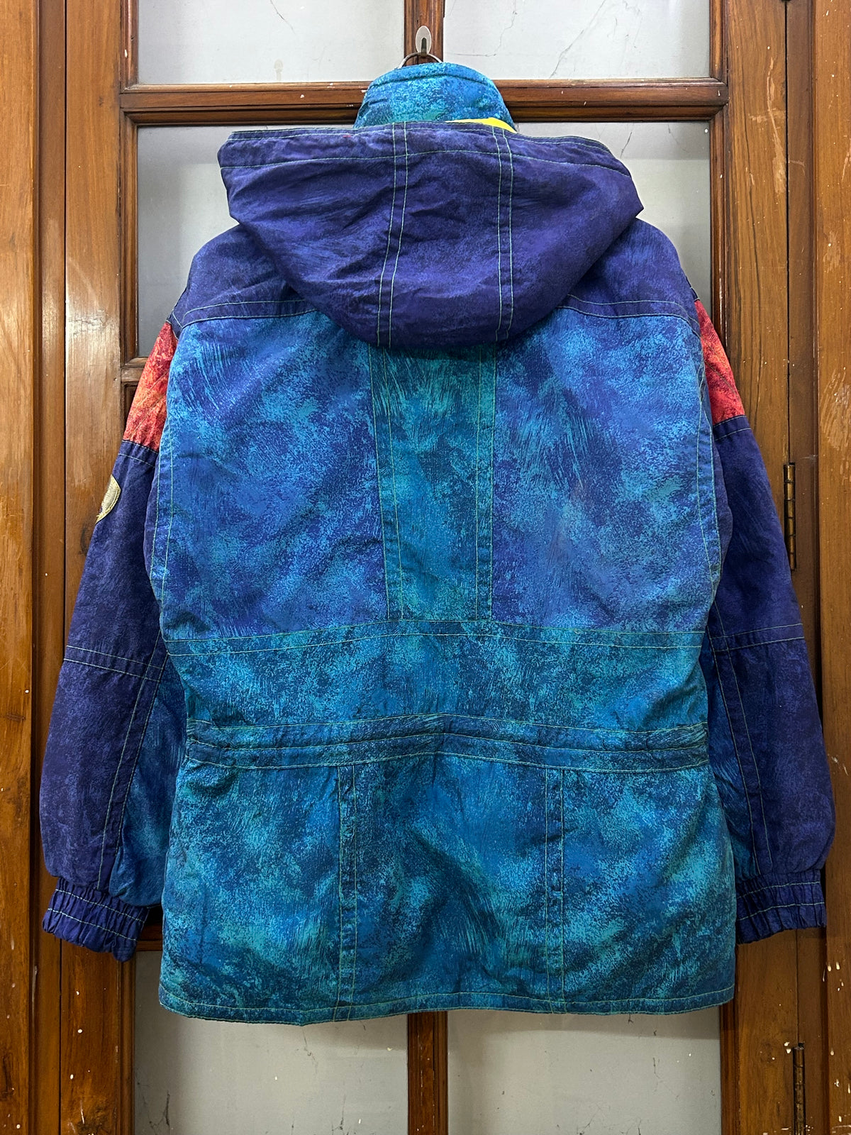 MULTI COLOUR HEAVY TREKKING JACKET ( F4817 )