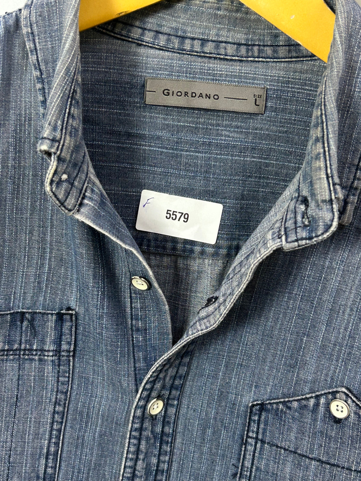 GIORDANO DENIM SHIRT ( F5579 )