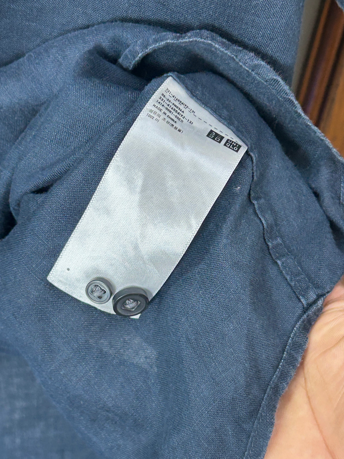 UNIQLO DENIM SHIRT ( F5601 )
