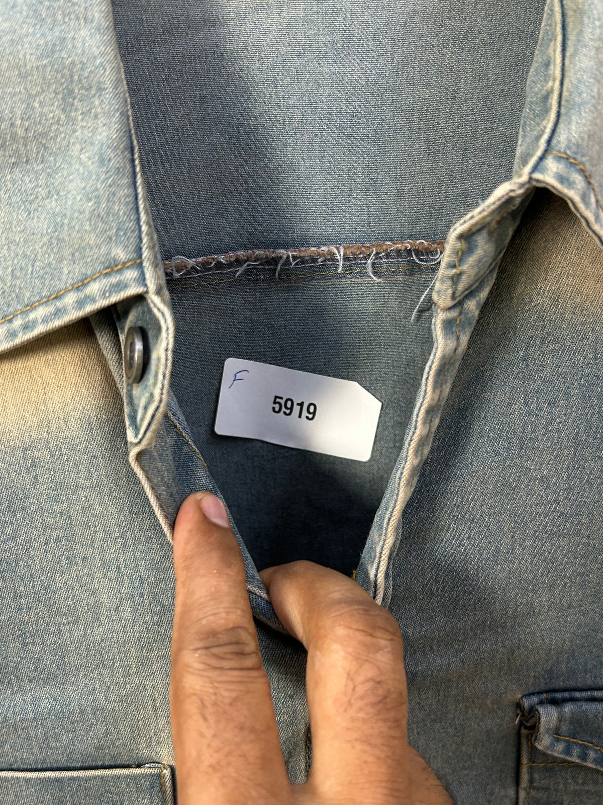 VINTAGE DENIM SHIRT ( F5919 )