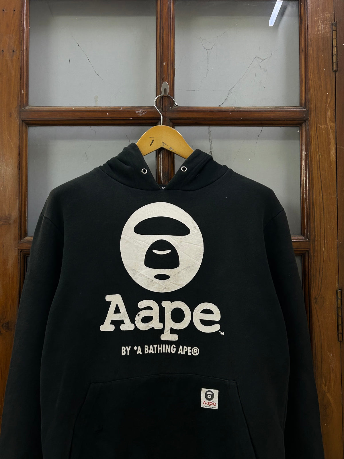 AAPE BLACK HOODIE ( F4835 )