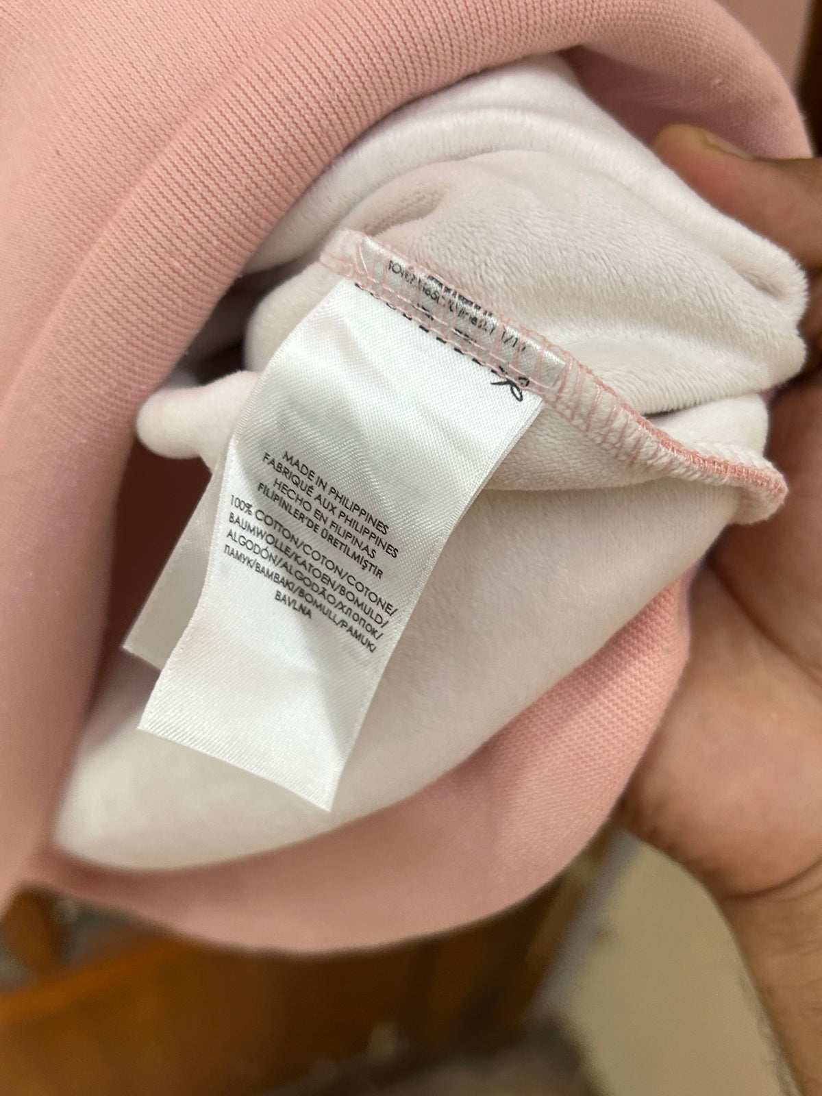 POLO RL PEACH HOODIE ( F6192 )