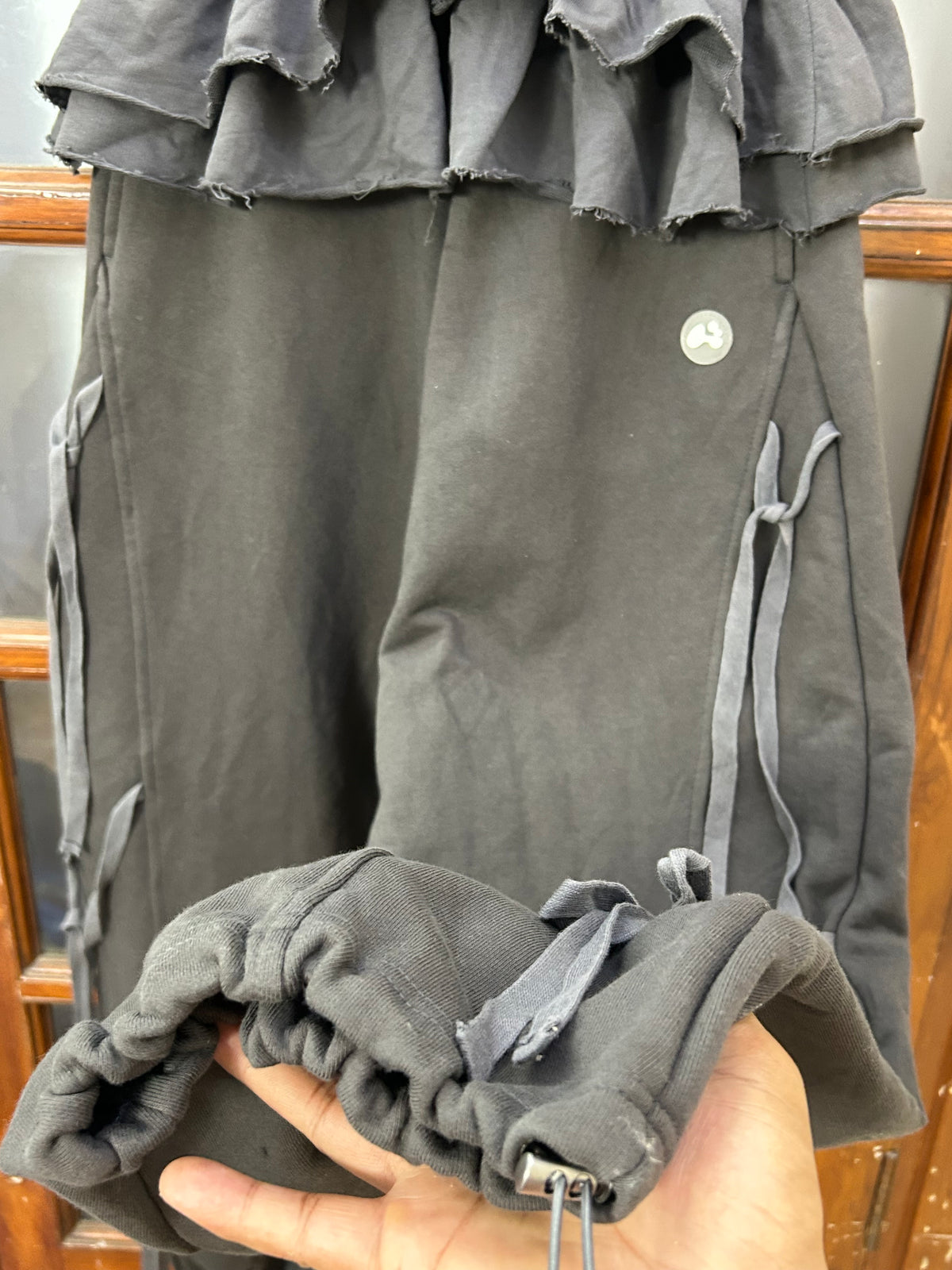 FUGYO GREY TROUSER FOR GIRLS ( D6852 )