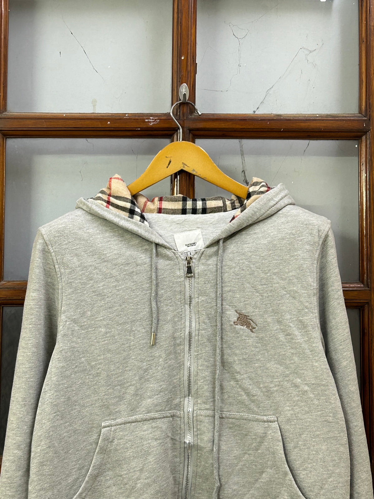 BURBERRY GREY ZIPPER ( F4729 )