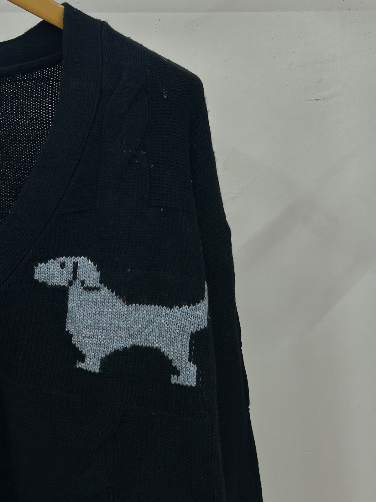 DOG PRINT SWEATER ( M5014 )