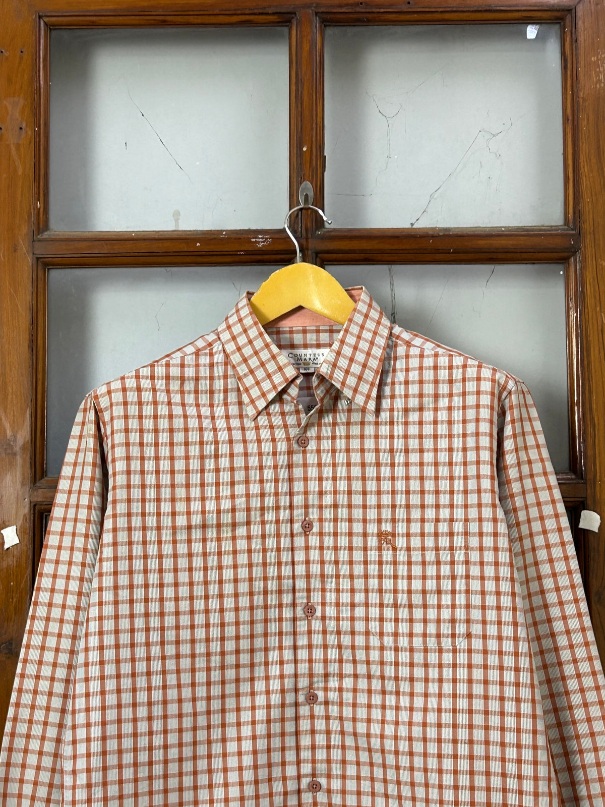 COUNTESS MARA CHECKED SHIRT ( F5580 )