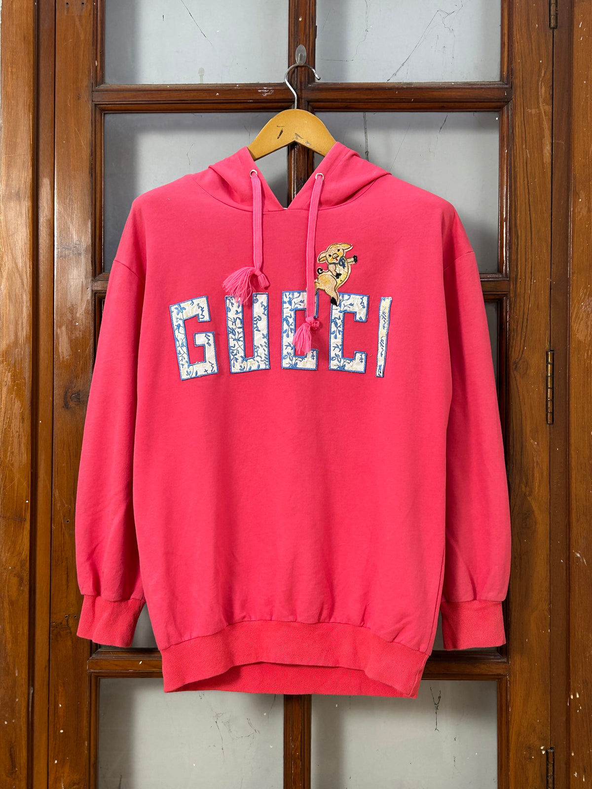 GUCCI PINK HOODIE ( F6180 )