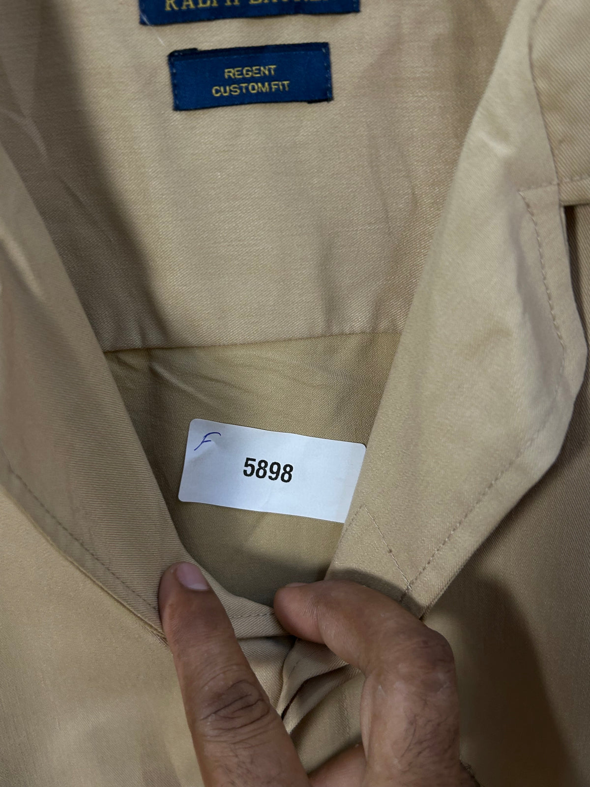 POLO RL BEIGE SHIRT ( F5898 )