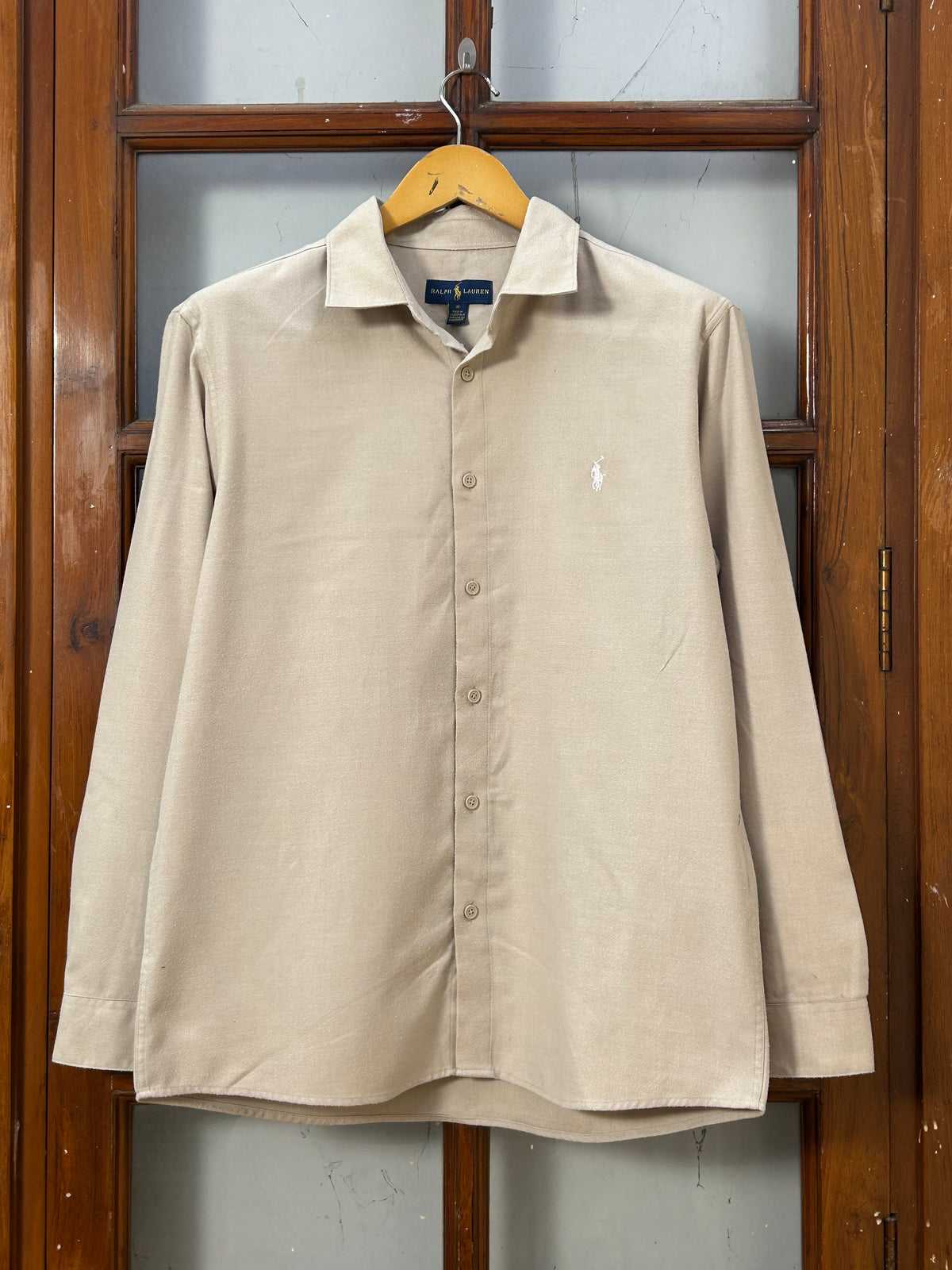 POLO RL BEIGE SHIRT ( F6092 )