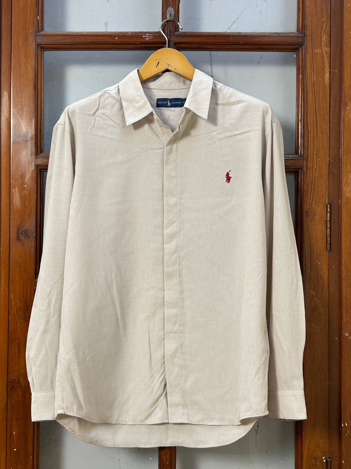 POLO RL CREAM SHIRT ( F5998 )