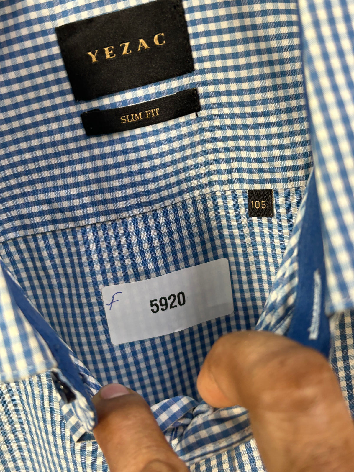 YEZAC CHECKED SHIRT ( F5920 )