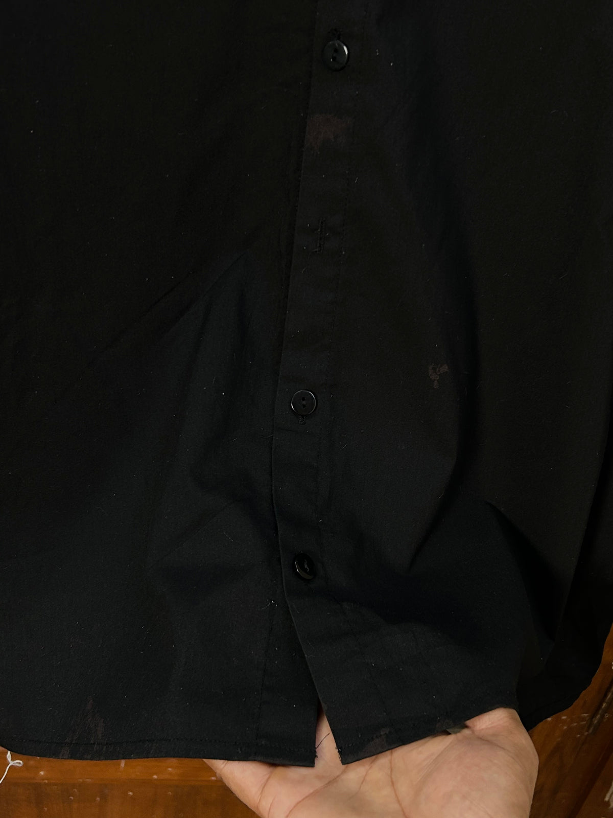 POLO RL BLACK SHIRT ( F5923 )
