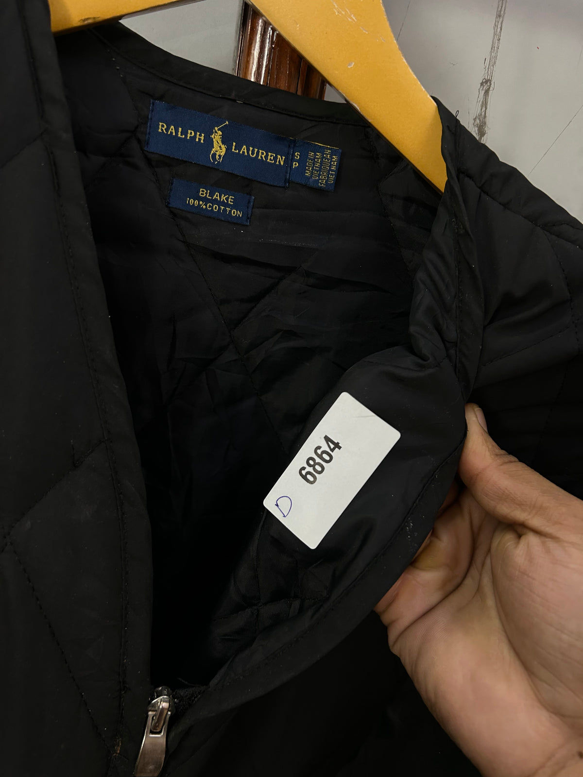 POLO RL BLACK PUFFER ( D6864 )