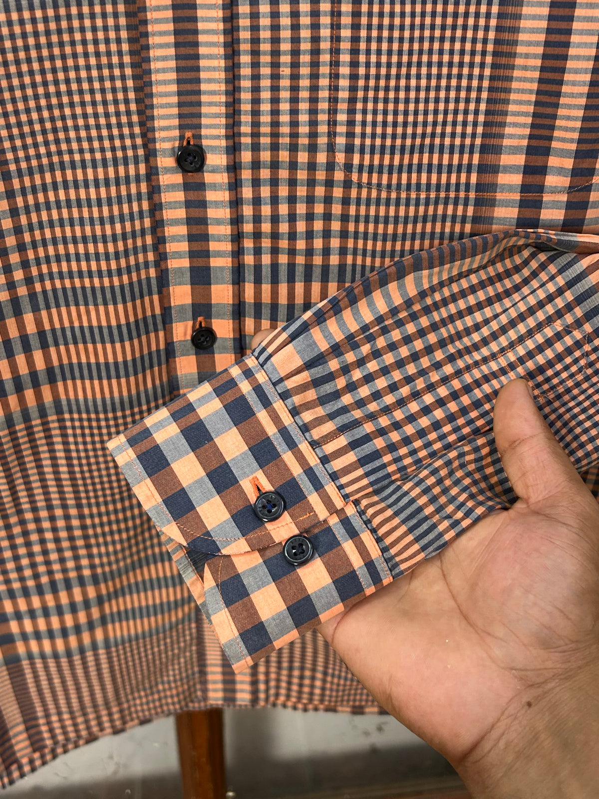 DAKS CHECKED SHIRT ( F5931 )