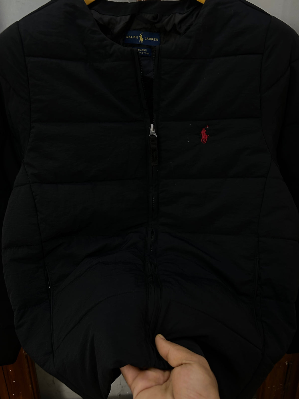 POLO RL BLACK PUFFER ( D6876 )