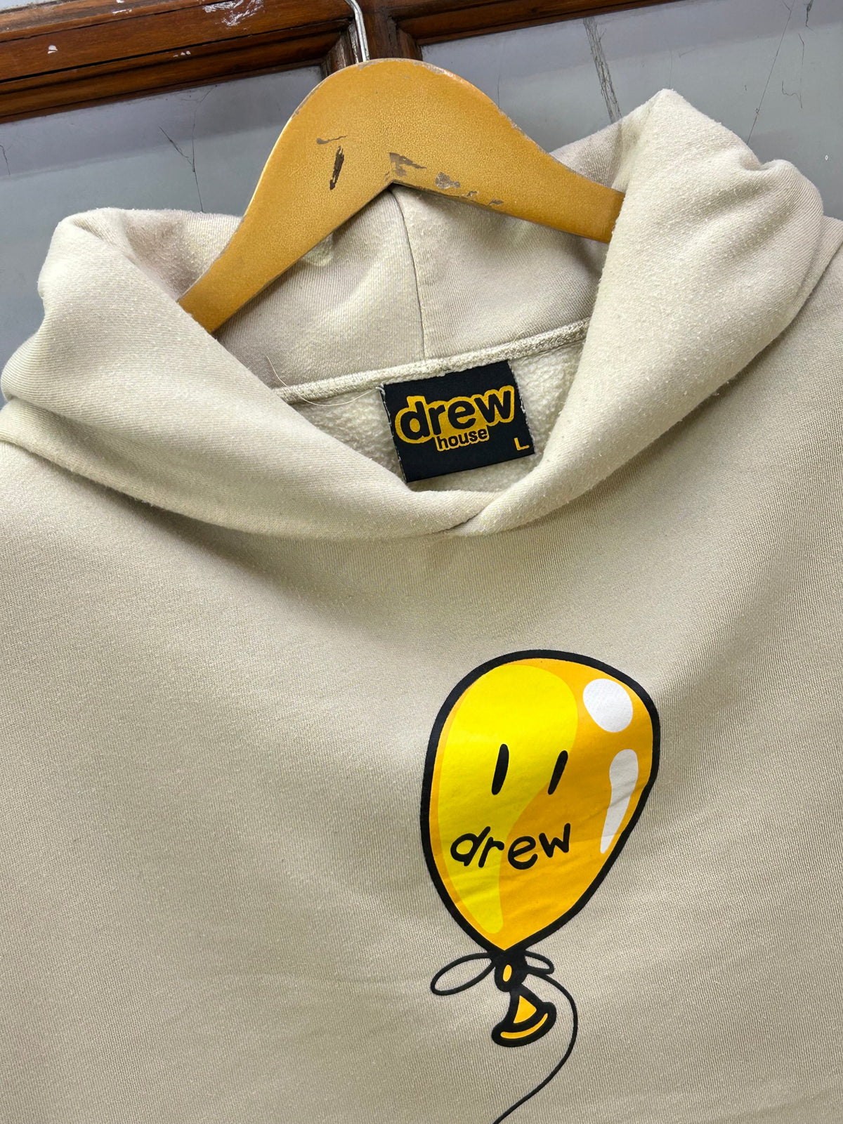 DREW BEIGE HOODIE ( F4838 )