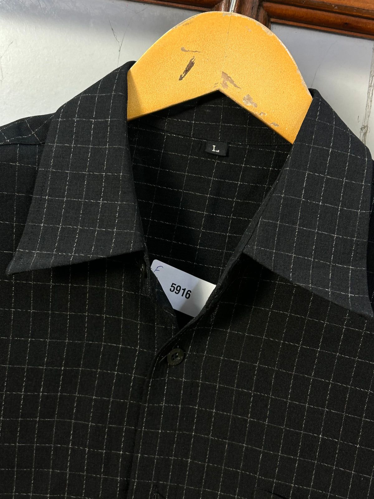 BLACK BOXY FIT SHIRT ( F5916 )