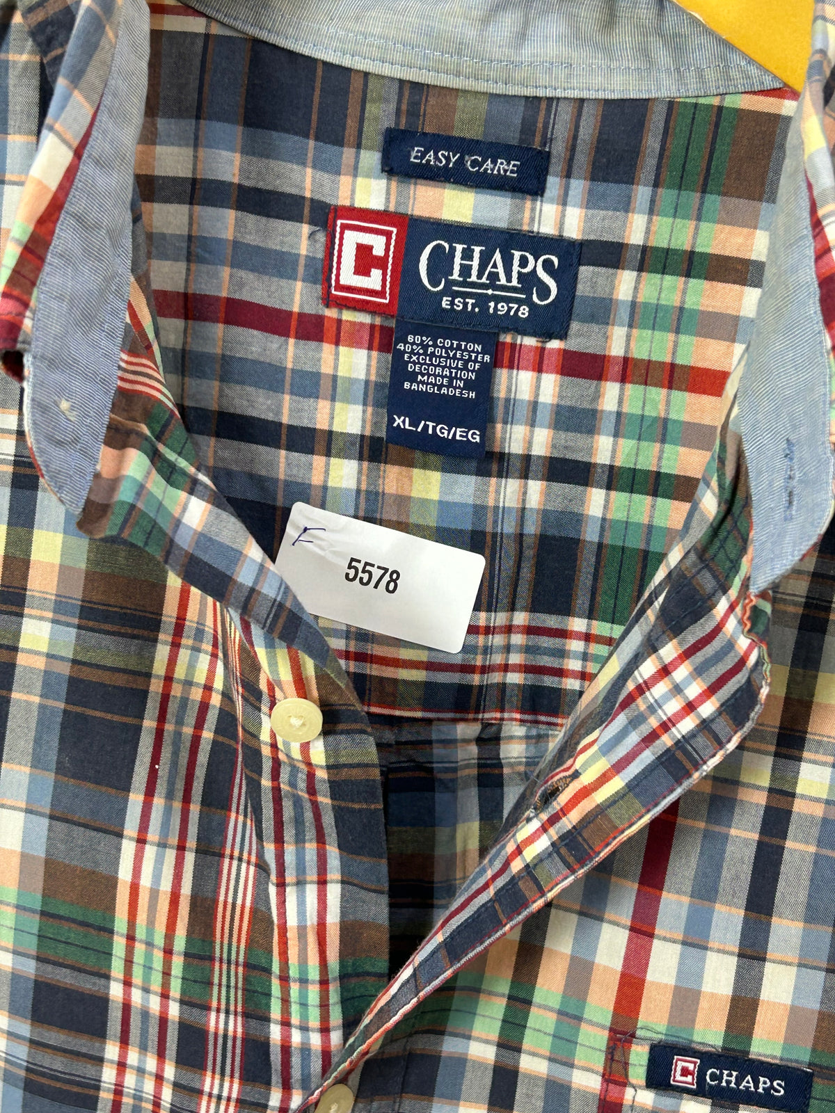 CHAPS MULTICOLOUR SHIRT ( F5578 )