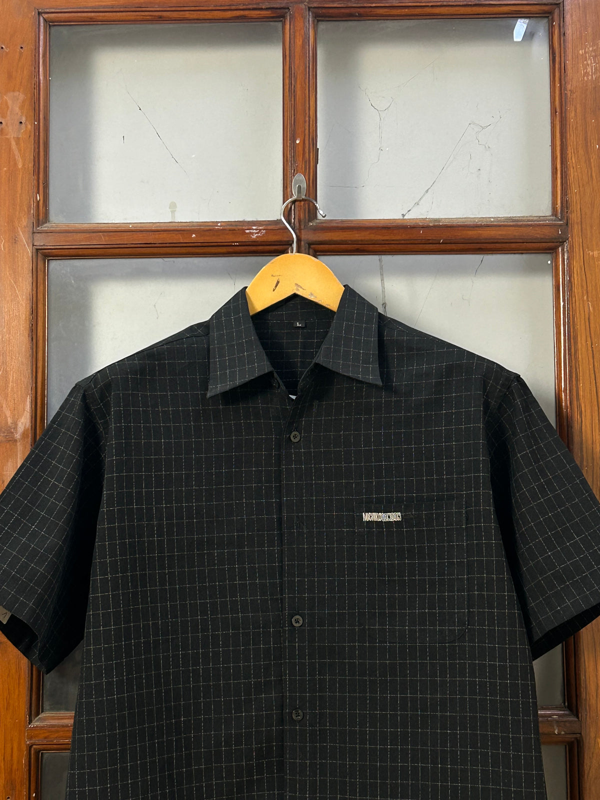 BLACK BOXY FIT SHIRT ( F5916 )