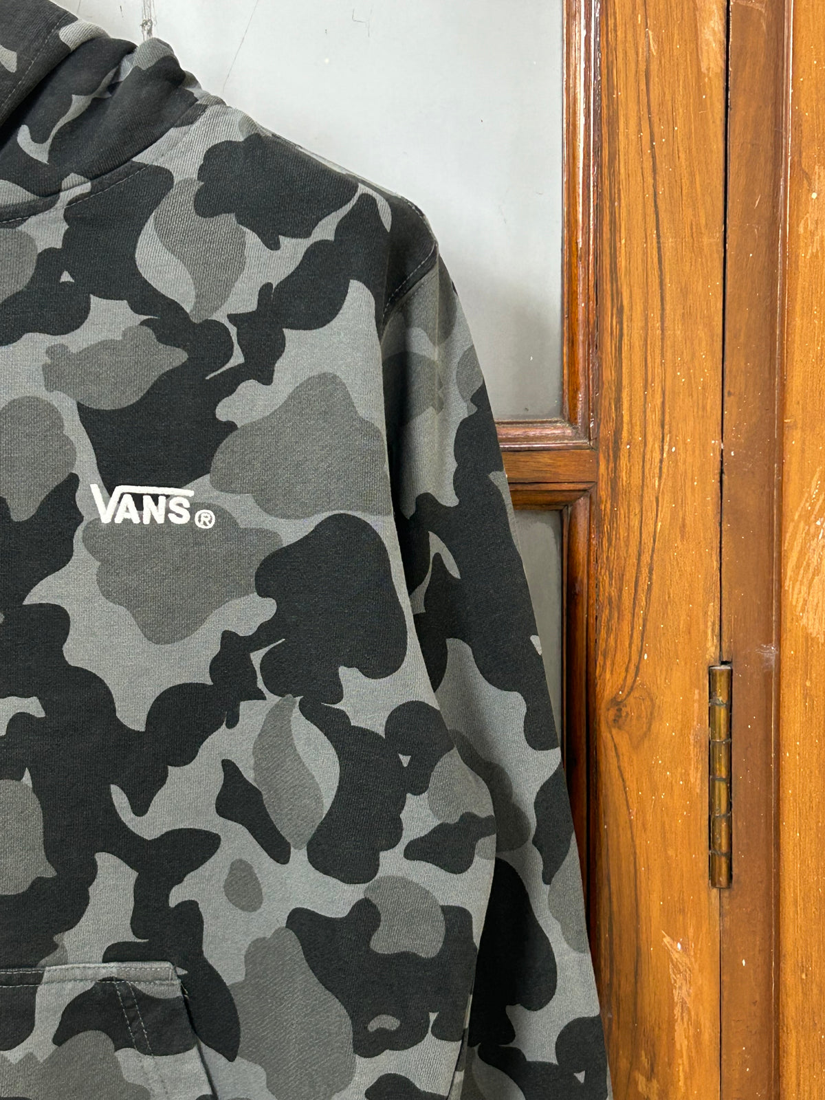 VANS CAMOUFLAGE PRINT HOODIE ( F5334 )