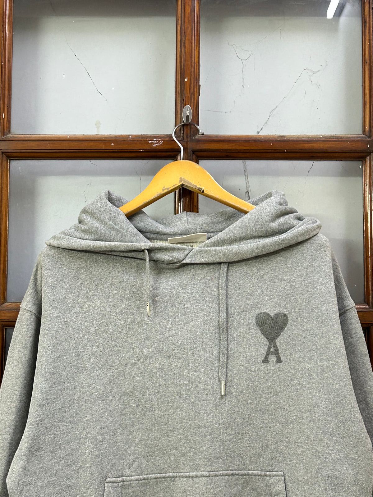 AMI GREY HOODIE ( 4726 )