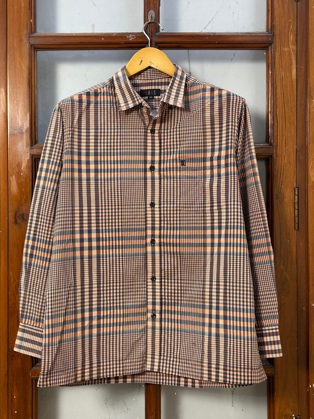 DAKS CHECKED SHIRT ( F5931 )