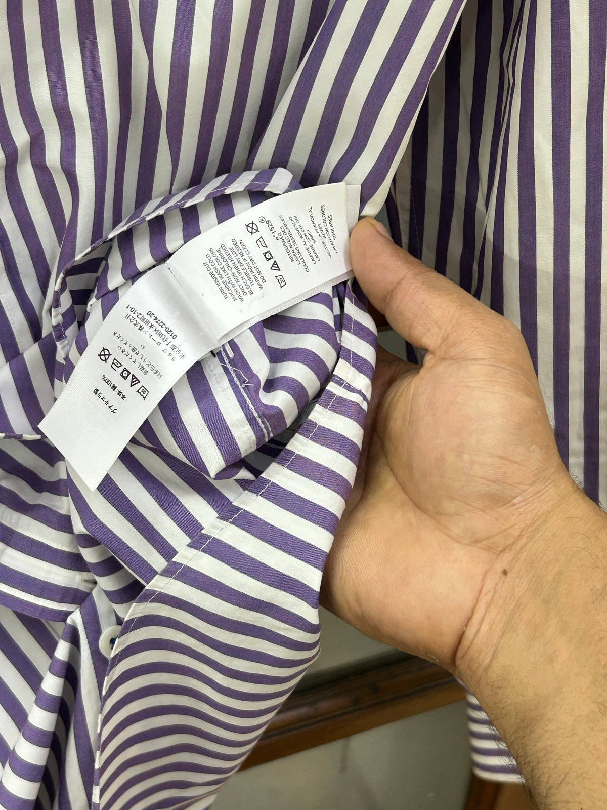 POLO RL STRIPPED SHIRT ( F5192 )