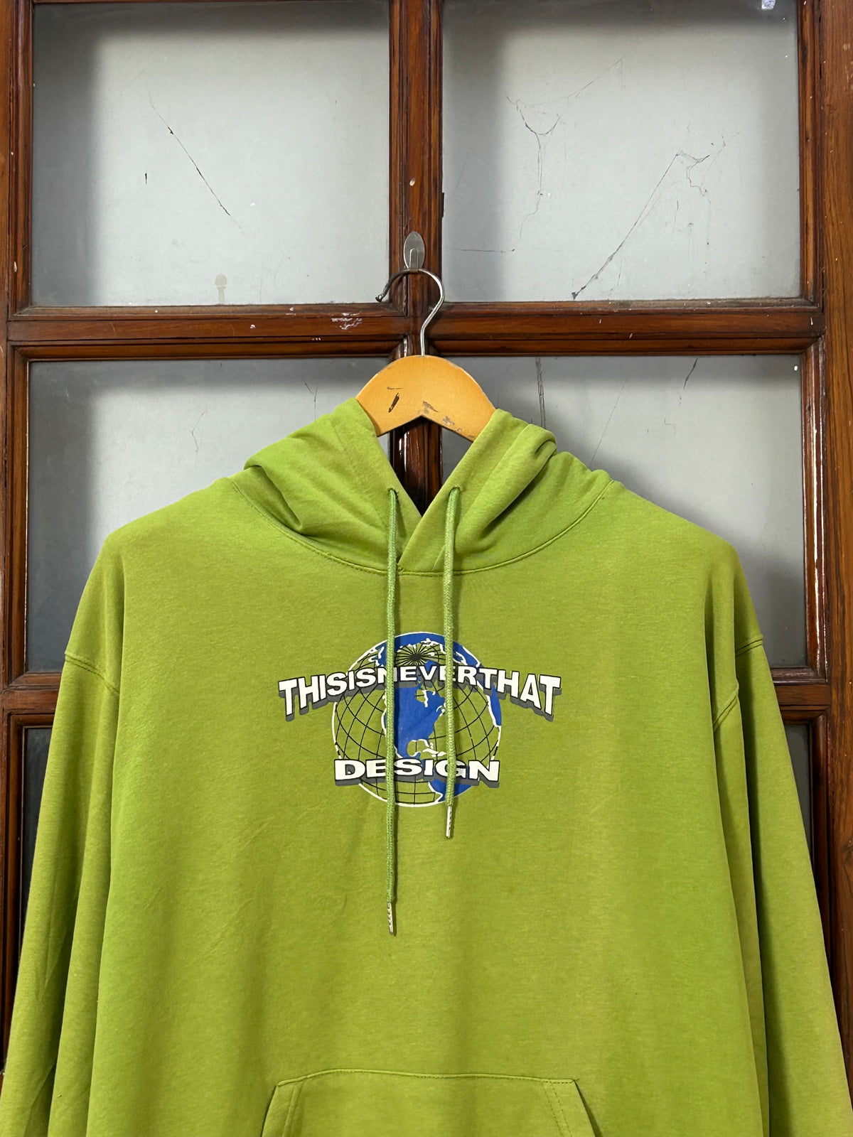 THIS IS NEVER THAT GREEN HOODIE ( F6179 )