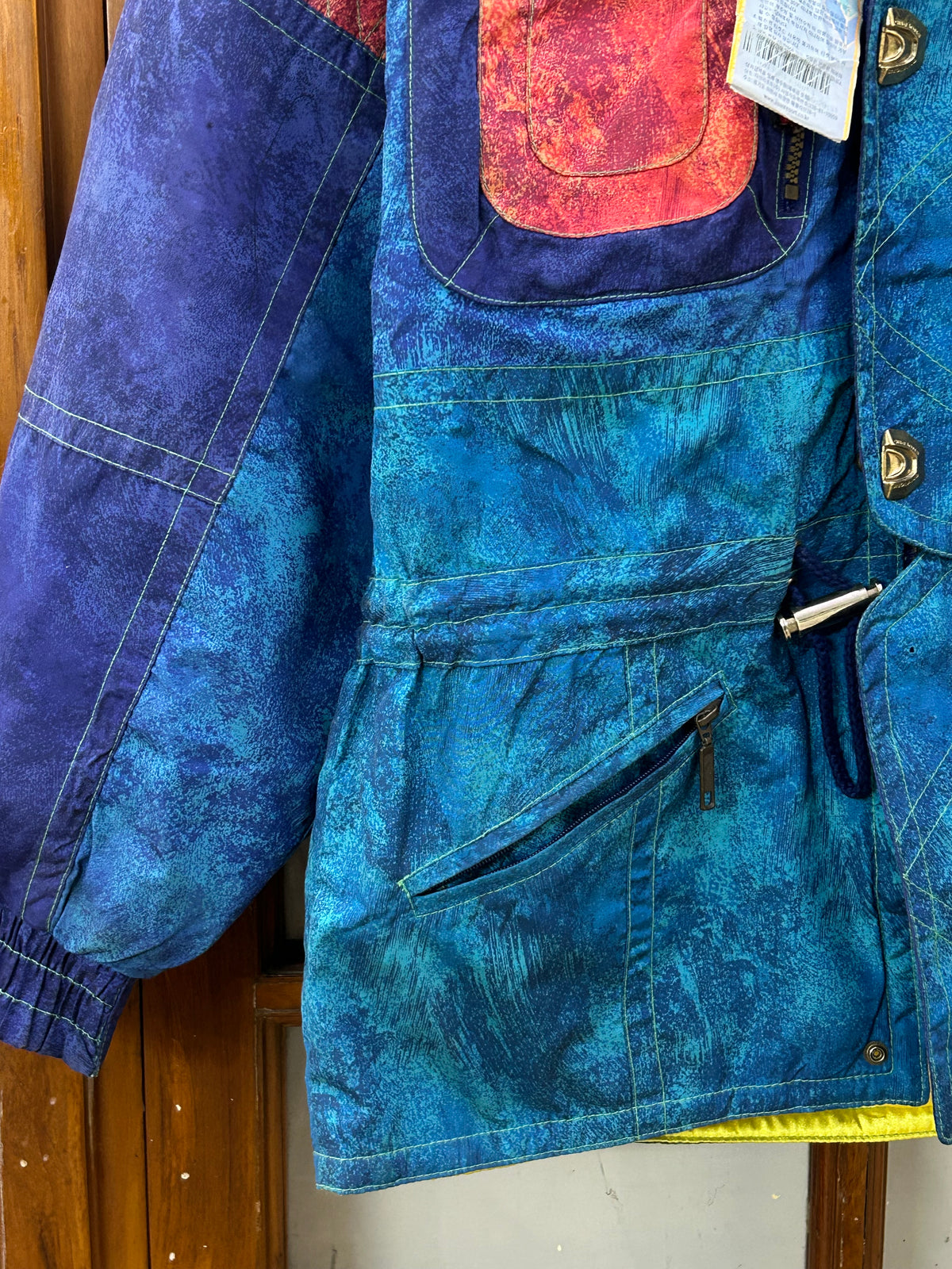 MULTI COLOUR HEAVY TREKKING JACKET ( F4817 )