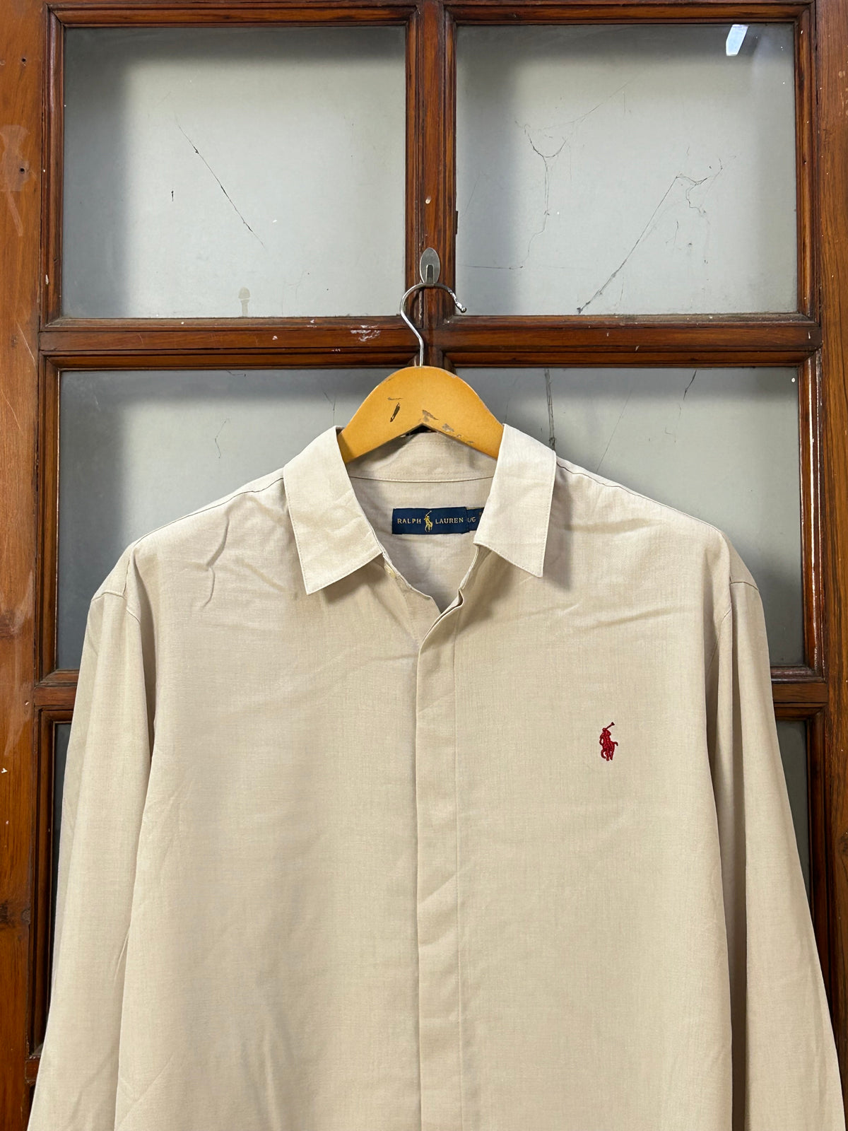 POLO RL CREAM SHIRT ( F5998 )