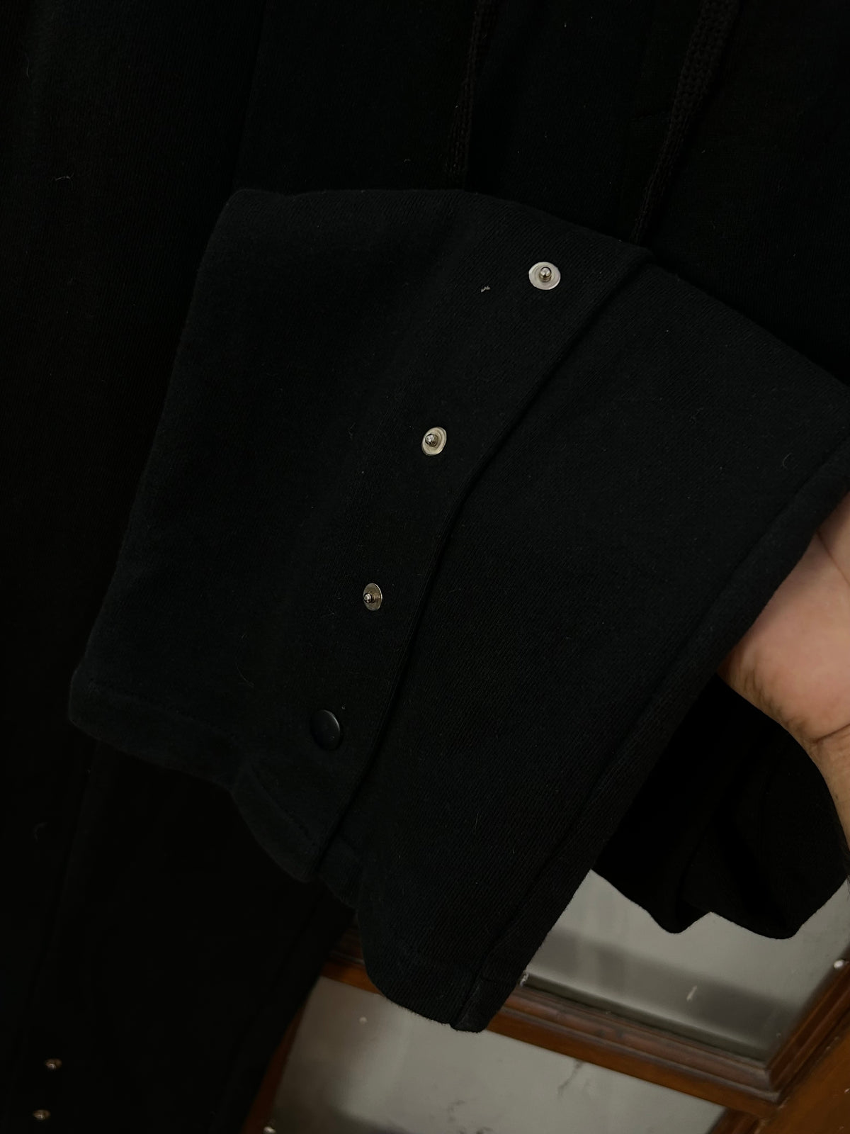 STRAIGHT BLACK TROUSER ( D6851 )