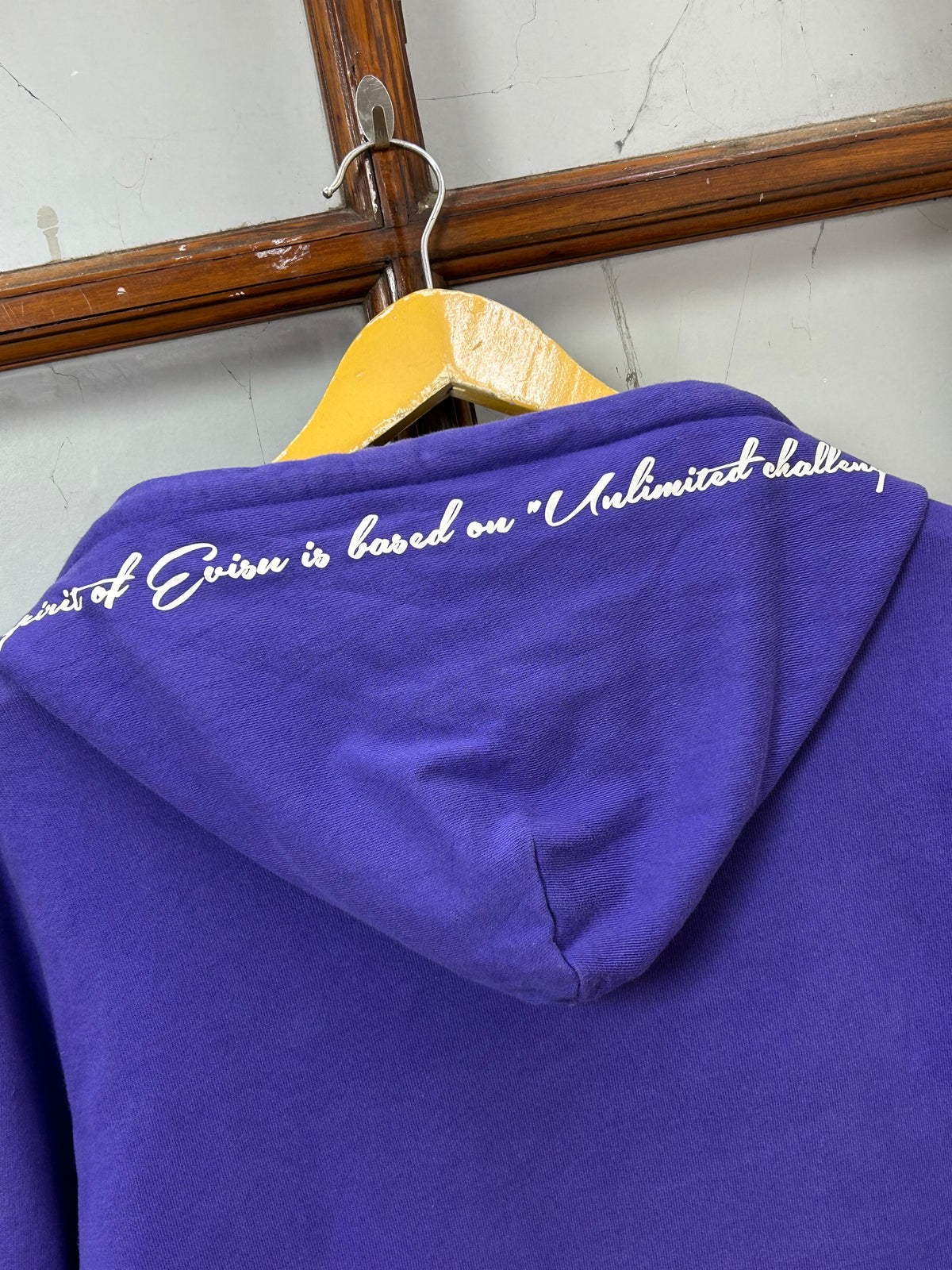 EVISU PURPLE HOODIE ( F5336 )