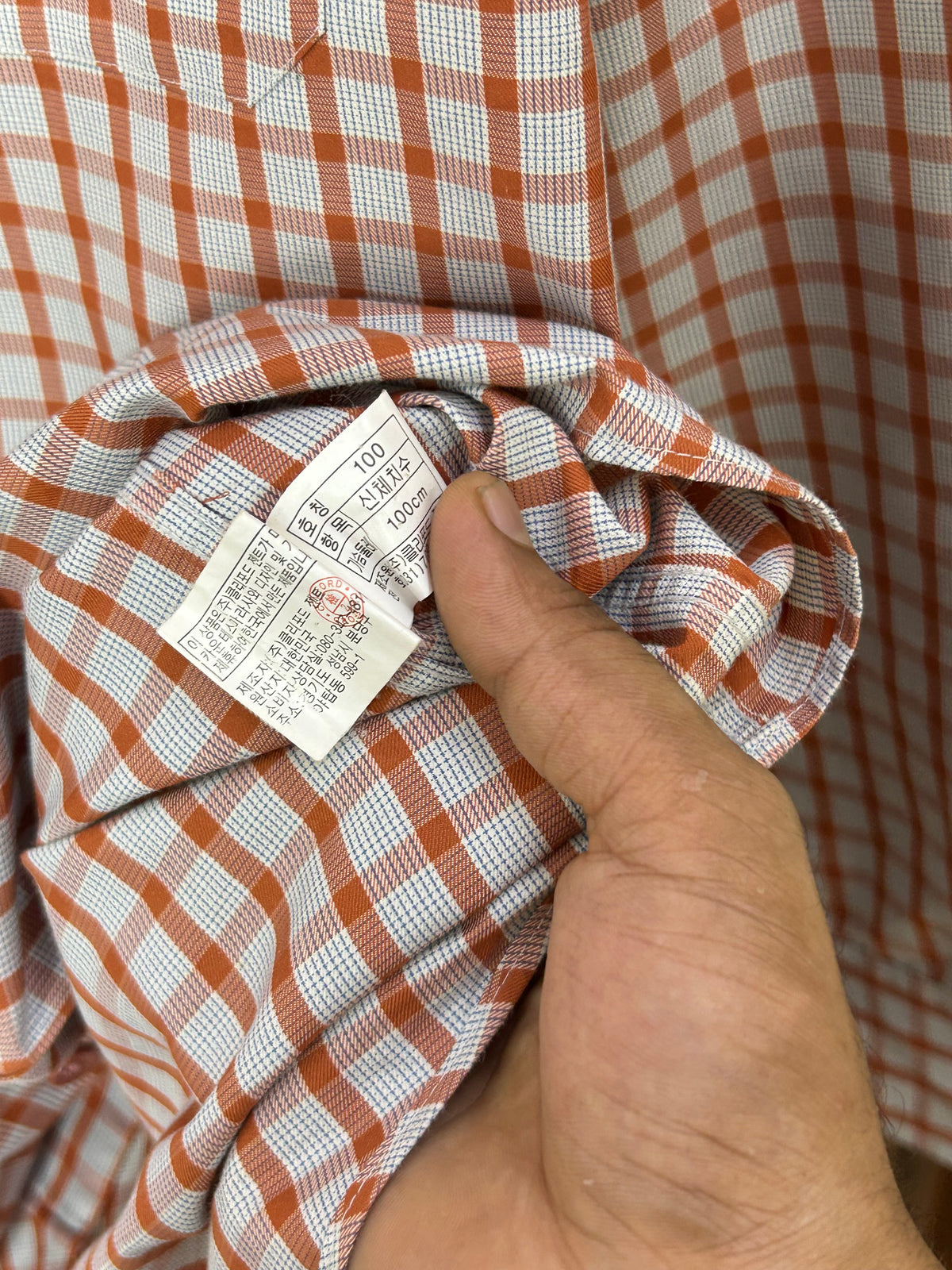 COUNTESS MARA CHECKED SHIRT ( F5580 )