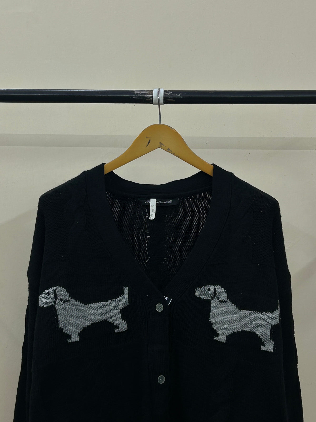 DOG PRINT SWEATER ( M5014 )