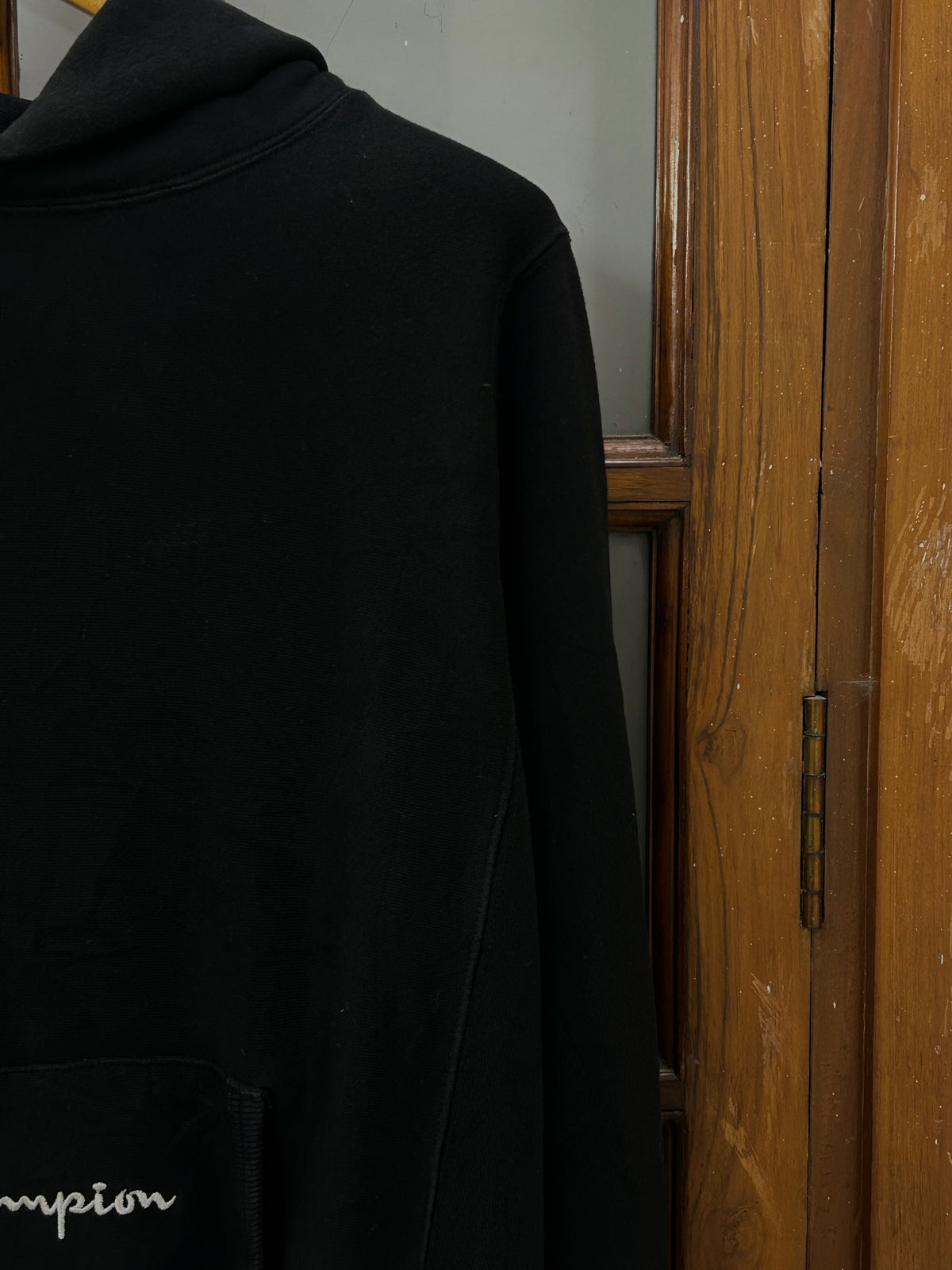 CHAMPION Z BLACK HOODIE ( F4738 )