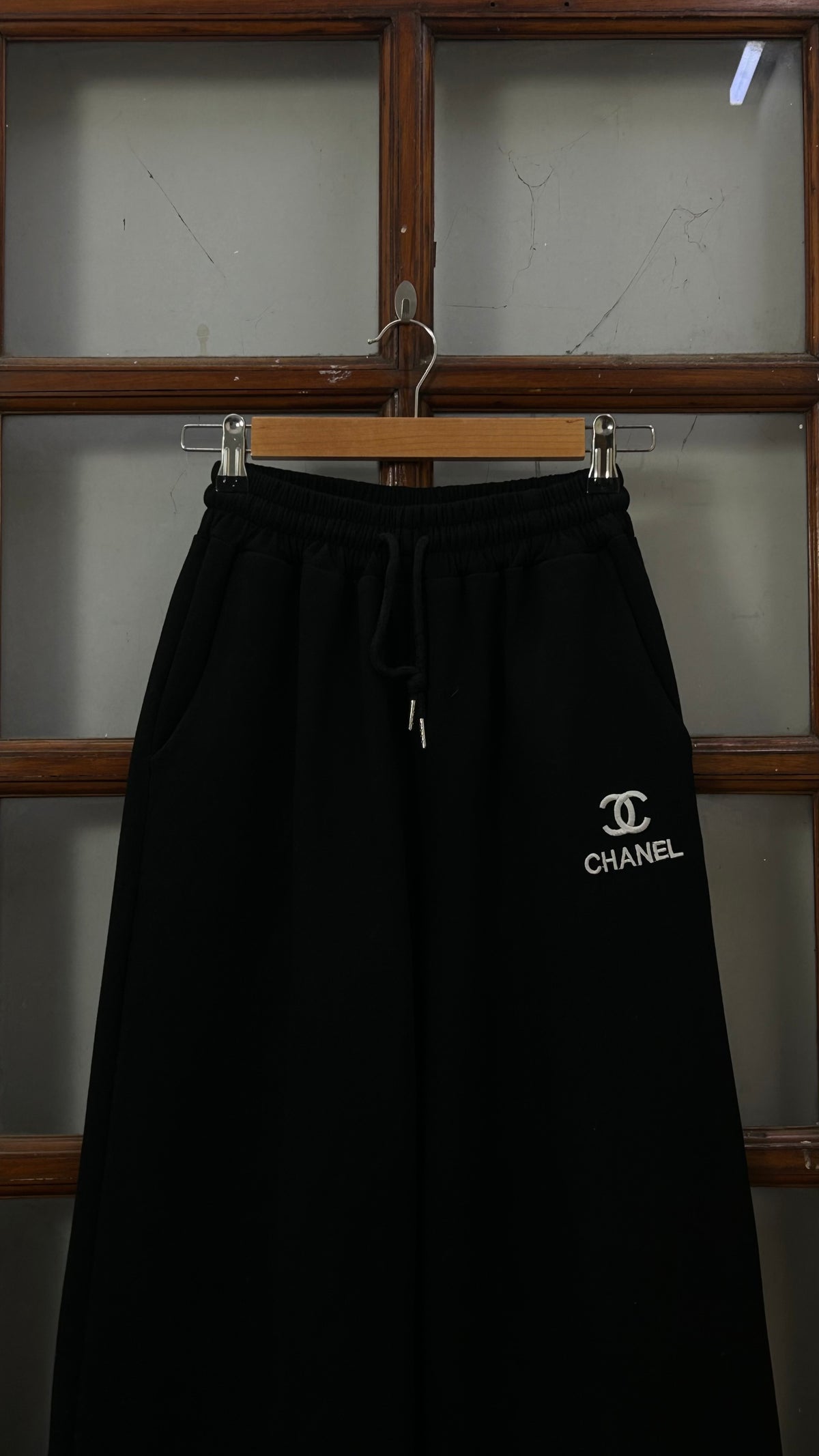 CHANEL BLACK TROUSER ( D6854 )