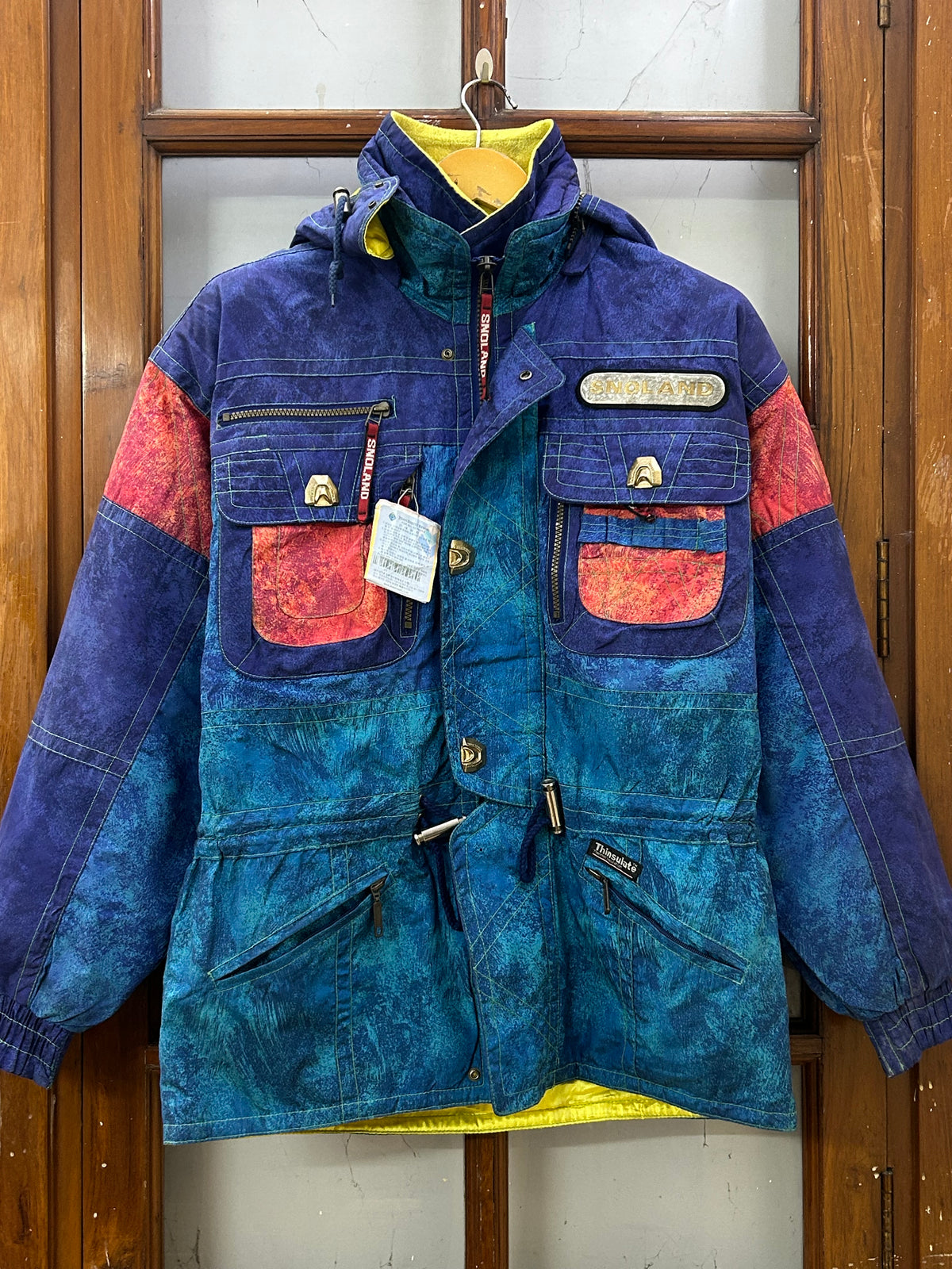 MULTI COLOUR HEAVY TREKKING JACKET ( F4817 )