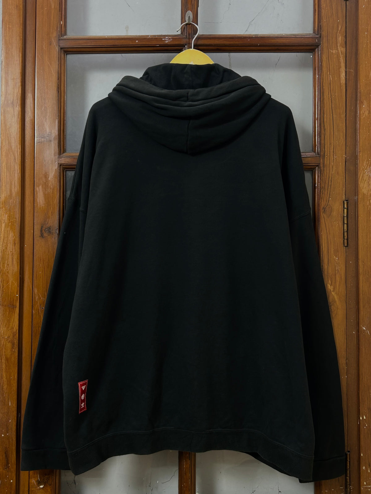 ADIDAS CHEST LOGO PRINT HOODIE ( F5352 )