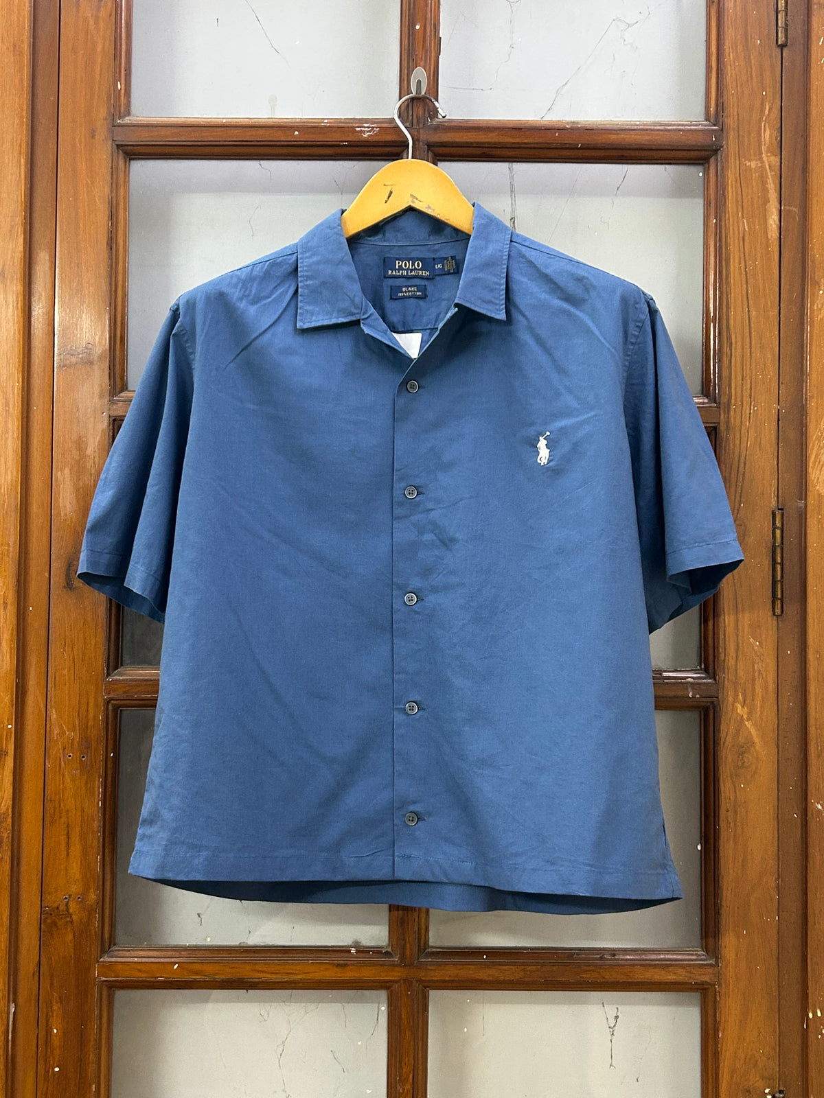 POLO RL NAVY BLUE HALF SLEEVE SHIRT ( F5187 )