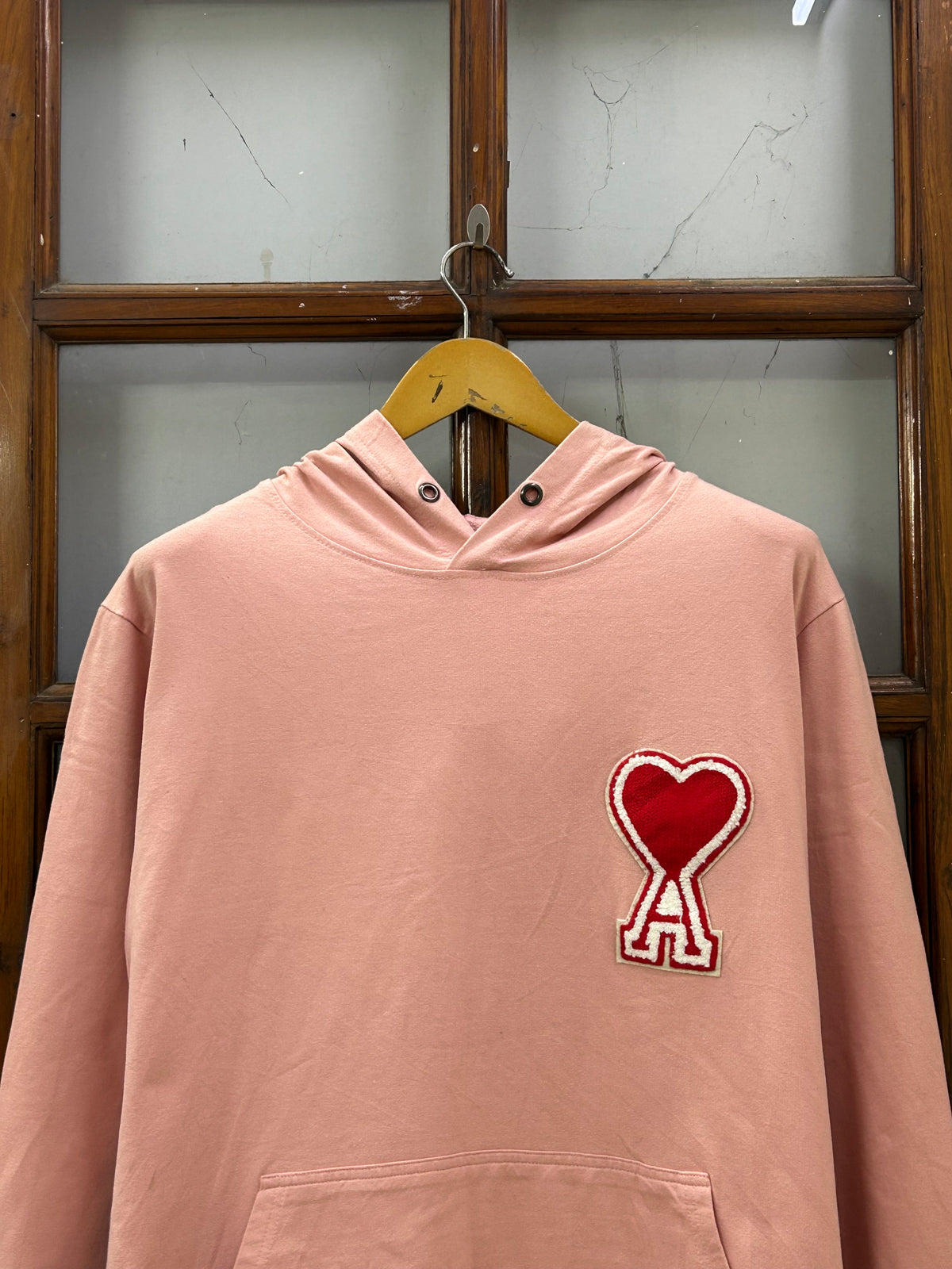 AMI PINK HOODIE ( F4840 )