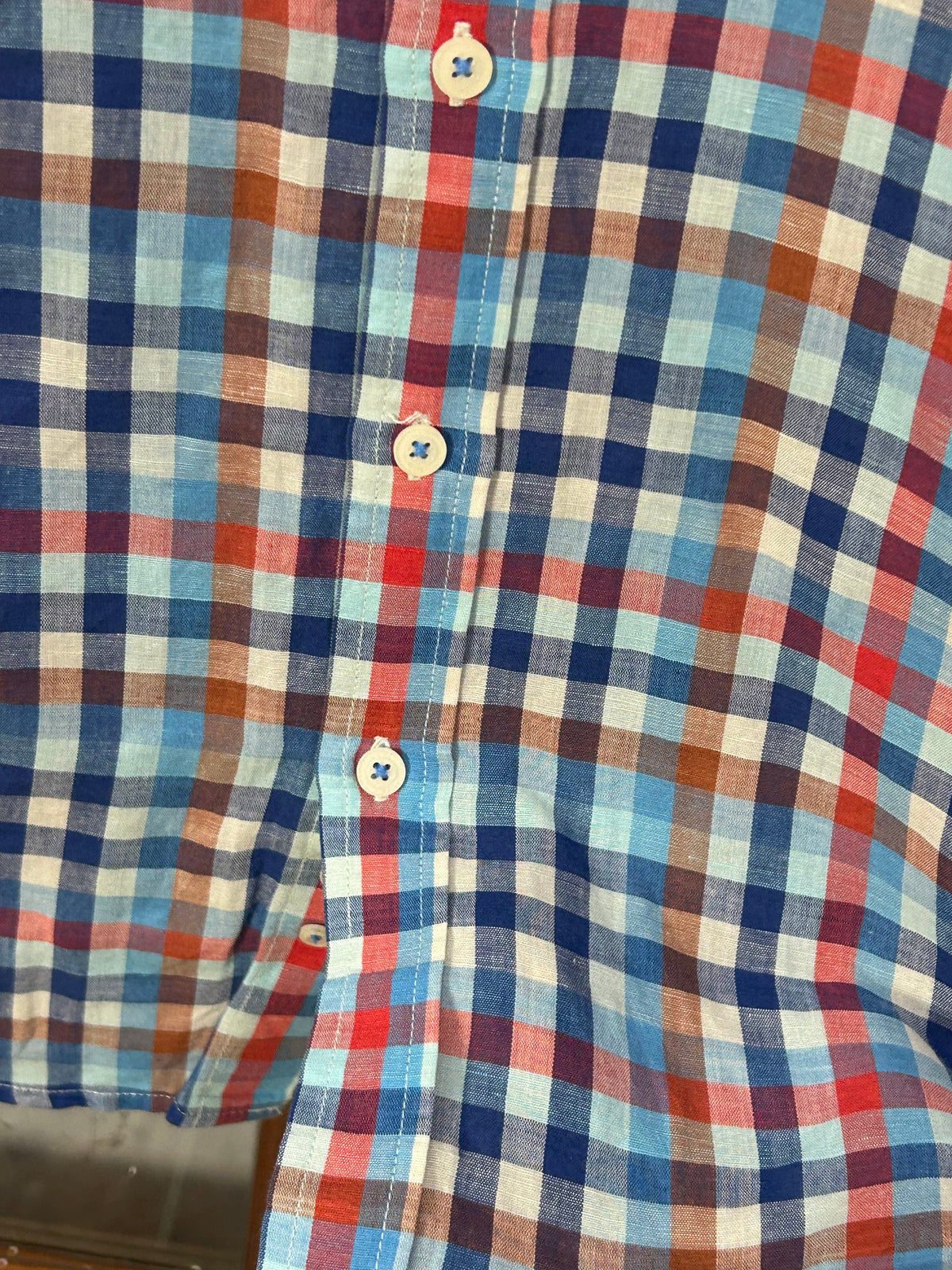 POLO RL MULTI COLOUR CHECKED SHIRT ( F5912 )