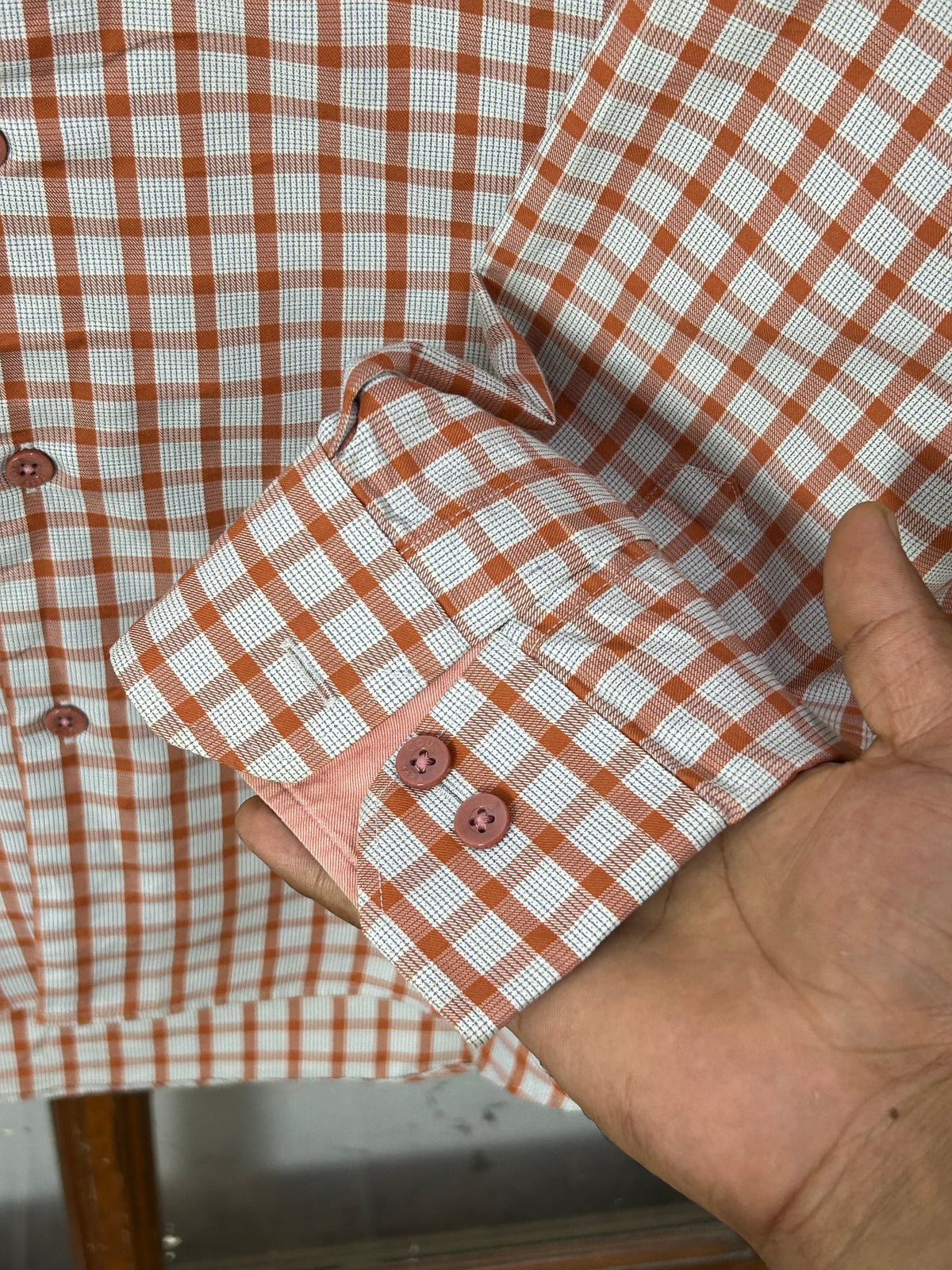 COUNTESS MARA CHECKED SHIRT ( F5580 )