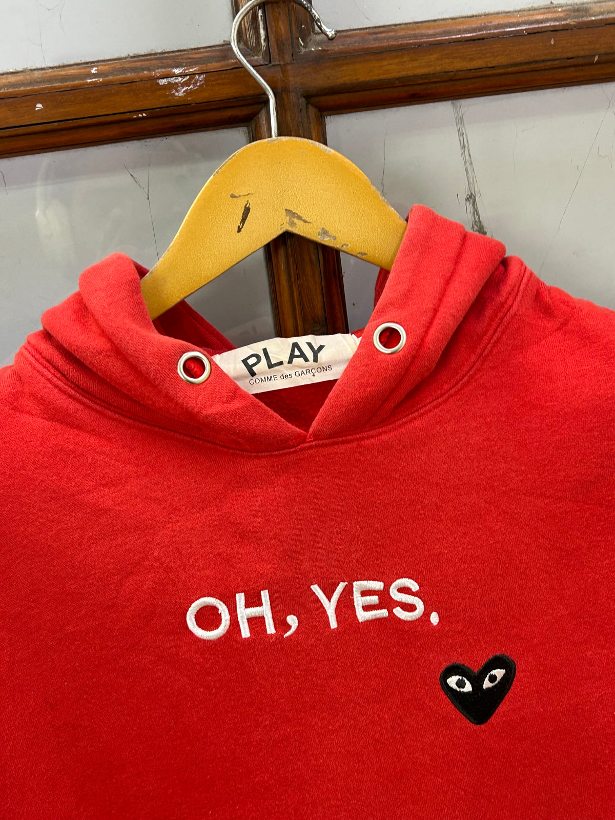 PLAY SIGNATURE EYE LOGO REF HOODIE ( F4988 )