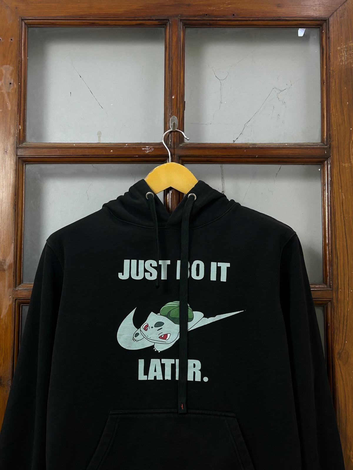 PRINTED BLACK HOODIE ( F5344 )