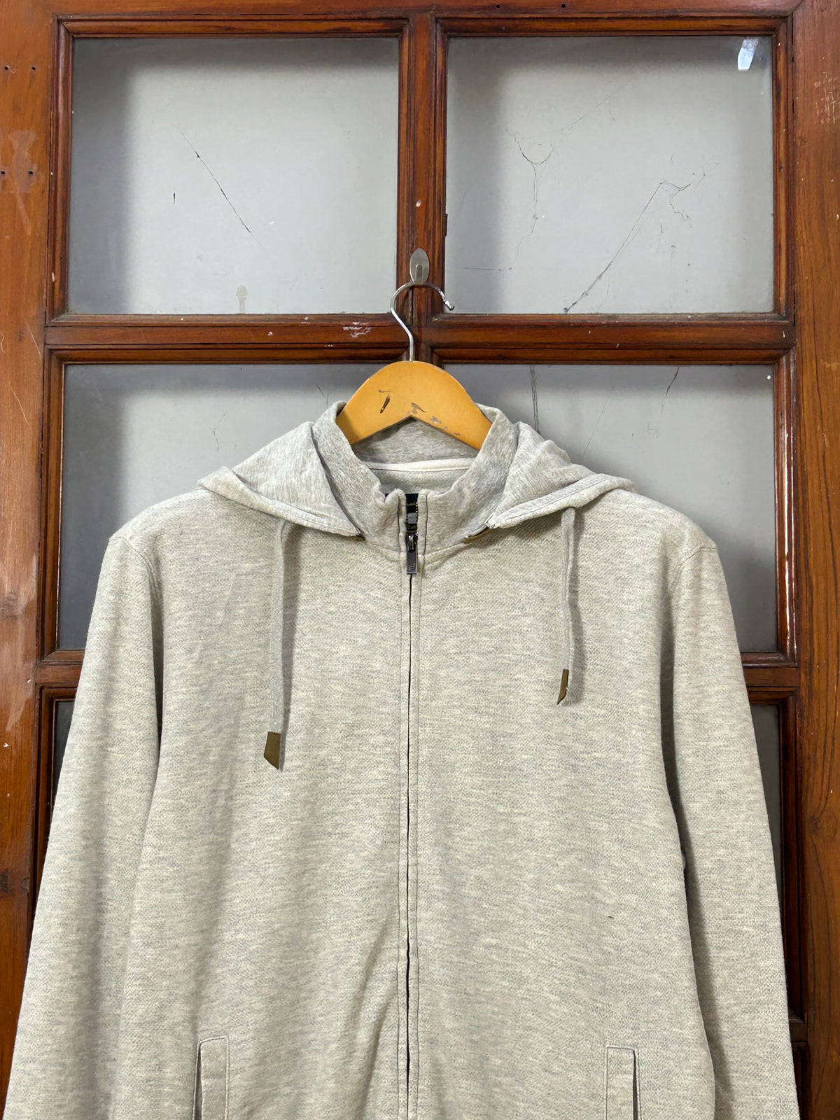 MOSSCHINO DUTTI GREY ZIPPER ( F6185 )