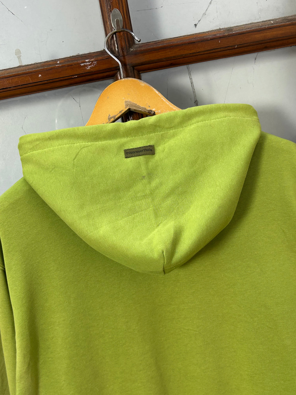THIS IS NEVER THAT GREEN HOODIE ( F6179 )
