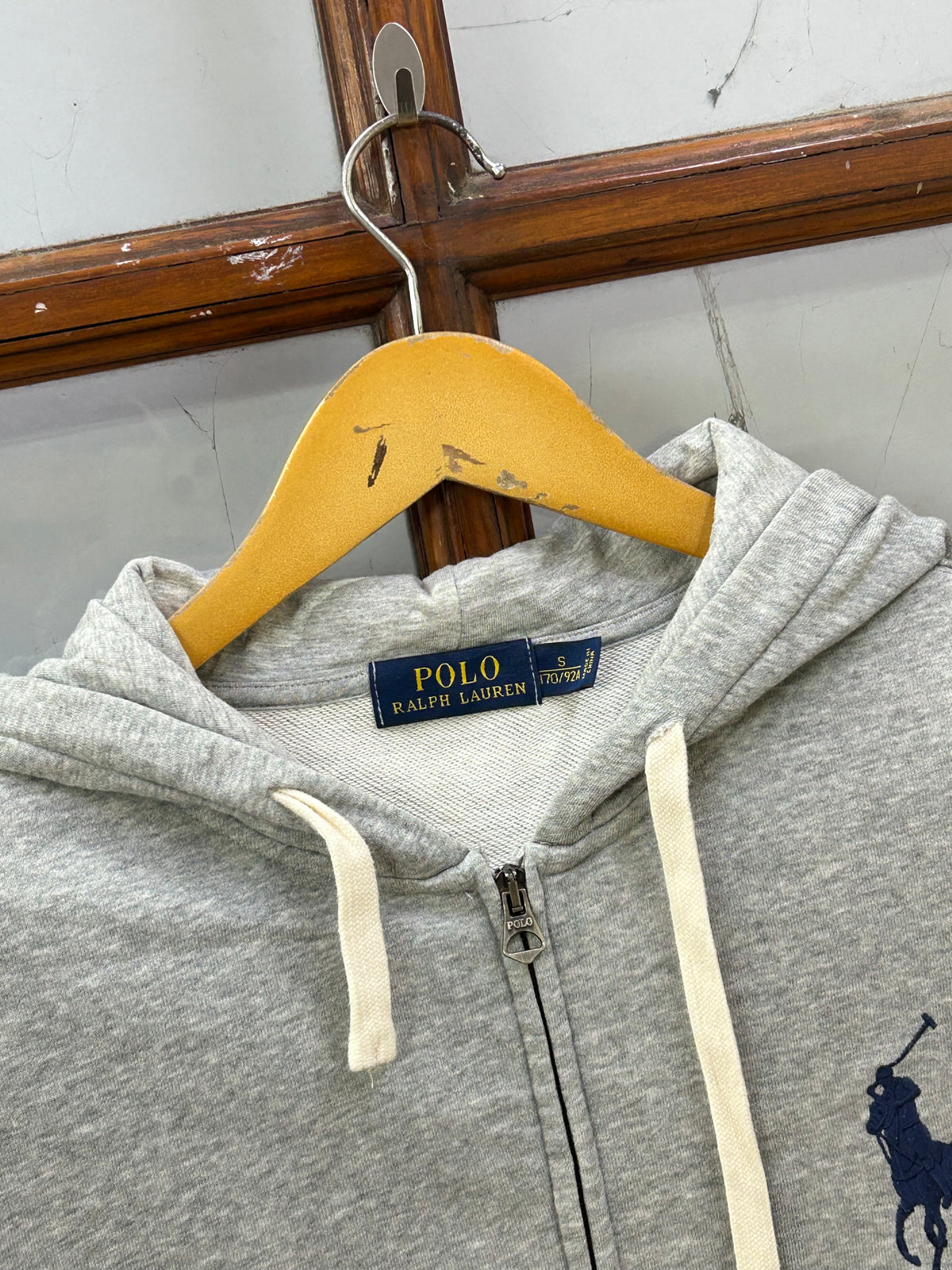 POLO RL GREY ZIPPER ( F4979 )